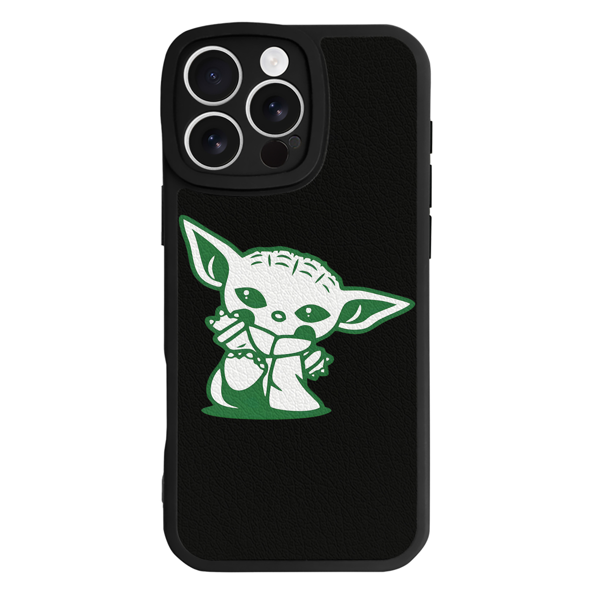 （画像用） スター・ウォーズ Star Wars 【iPhone 16シリーズ対応】シリコンスマホケース（レザー調） 材質：シリコン
